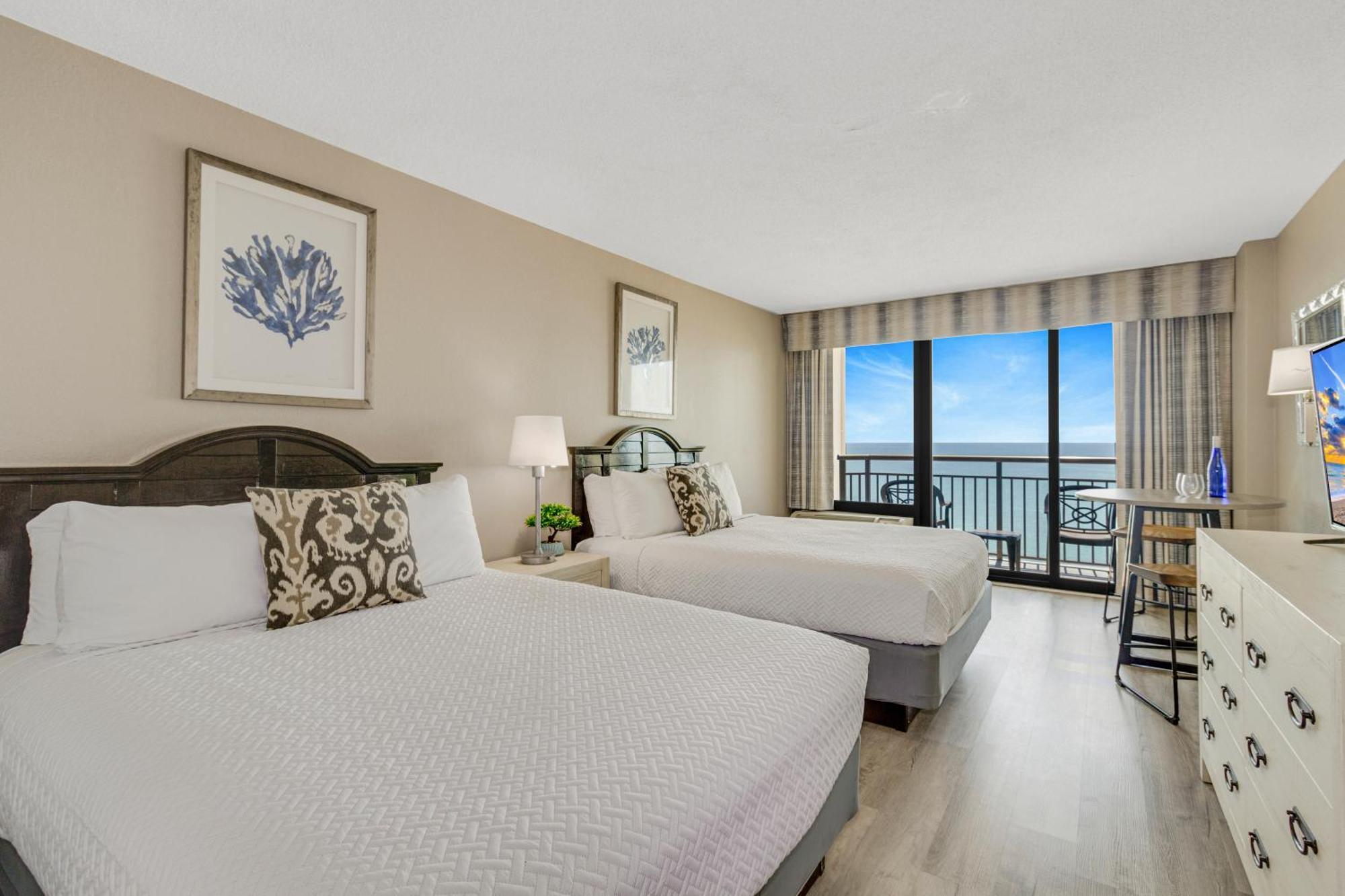 Oceanview Studio Escape With Beach Steps Away! 1828 Мертл-Біч Екстер'єр фото